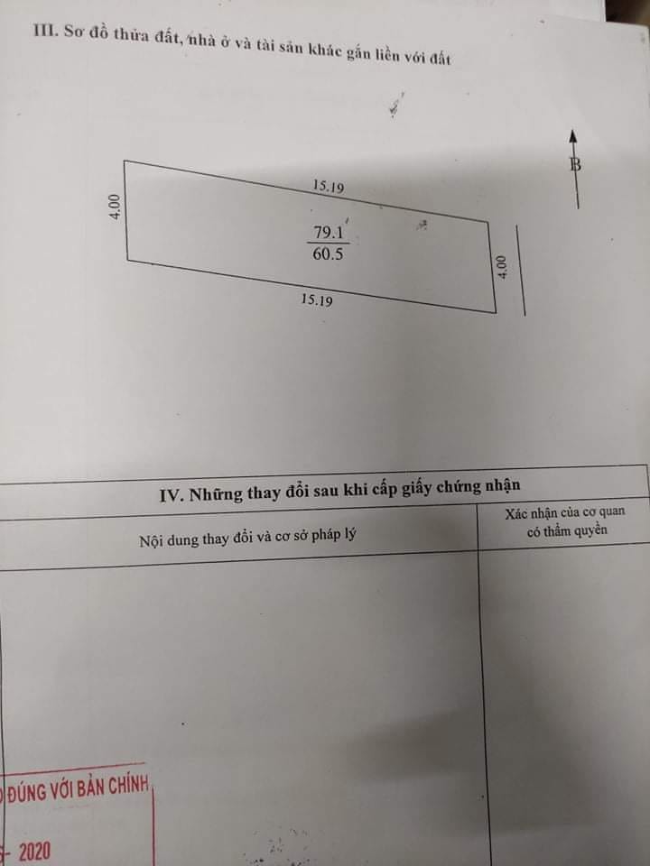 Bán Đất Kim Giang, lô góc 60m chỉ 76tr/m oto 5m 2