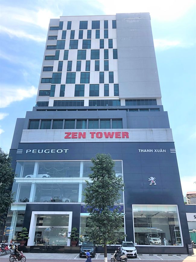 Cho thuê sàn vp diện tích 130m, 300m giá rẻ tòa Zen Tower Khuất Duy Tiến Lh 0989790498 1