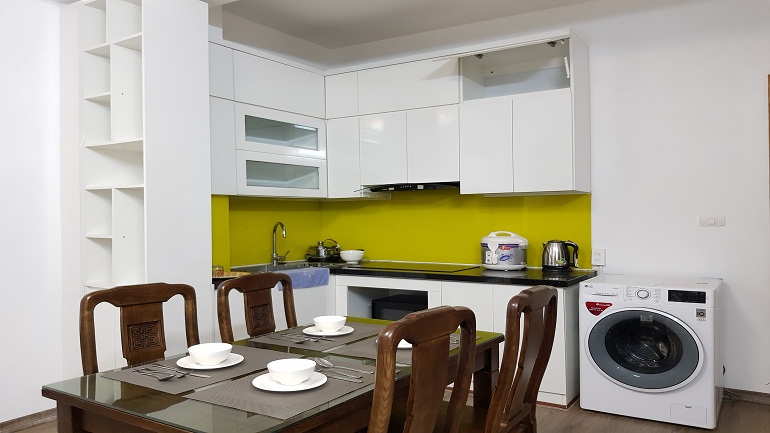 Cho thuê căn hộ dịch vụ tại làng Yên Phụ, Tây Hồ, 80m2, 2PN, đầy đủ nội thất mới hiện đại 5