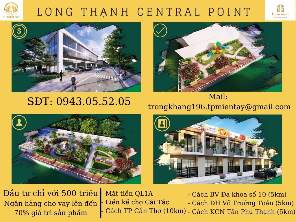 HÃY NHANH TAY ĐỂ CÓ ĐƯỢC VỊ TRÍ ĐẸP CHO NGÔI NHÀ CỦA BẠN - Liên hệ: 0943055205