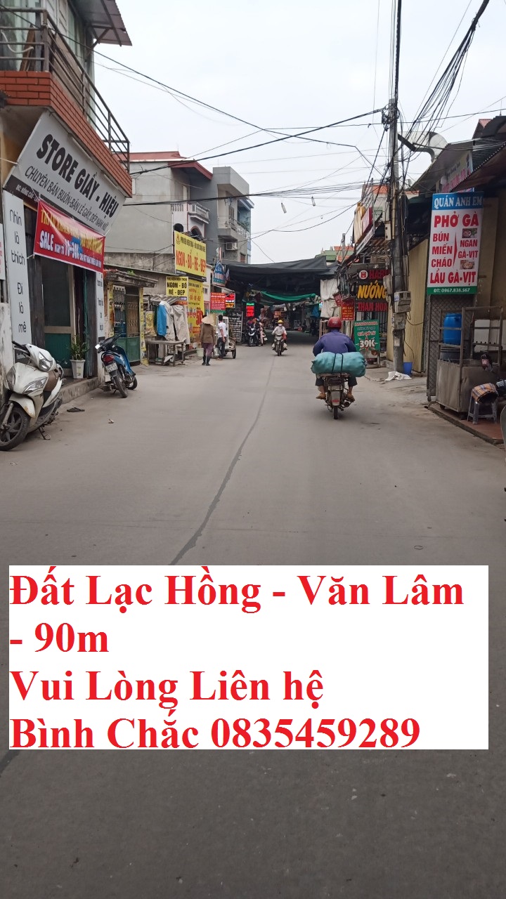 Chính chủ cần bán Đất Lạc Hồng,Văn Lâm, Hưng Yên, 92m đường ô tô giá công nhân: lh 0835459289