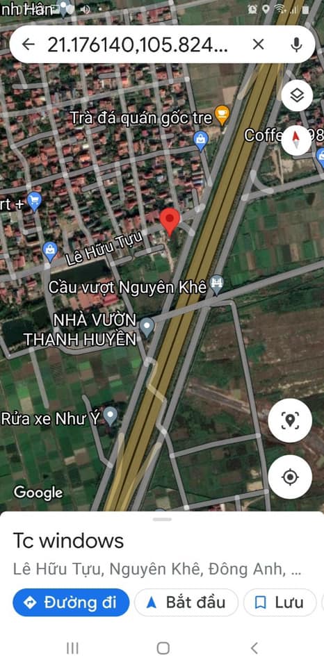 Bán đất giãn dân Sơn Du, Nguyên Khê,120m2, vài bước chân đến Đường Võ Nguyên Giáp 2