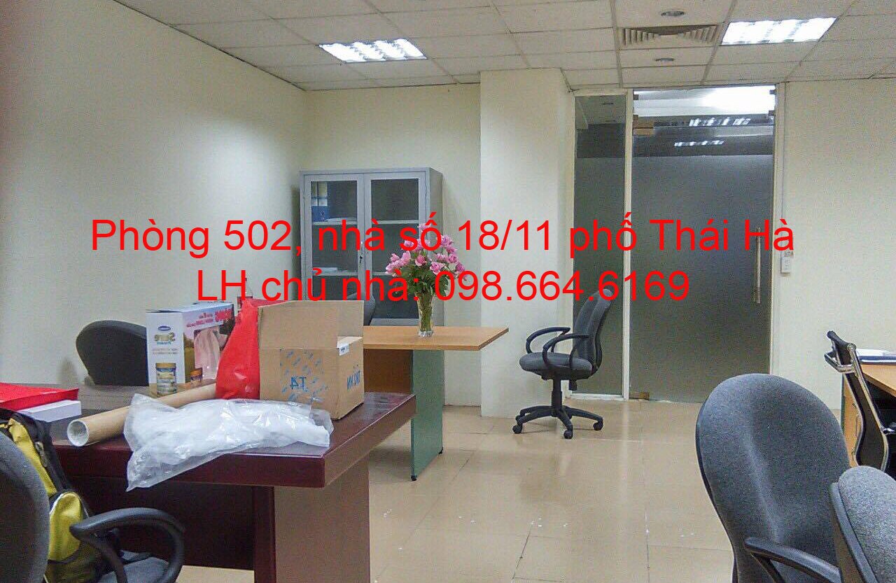 Chủ nhà cho thuê 45m2 văn phòng tại phố Thái Hà Giá rẻ - Dịch vụ chuyên nghiệp 6