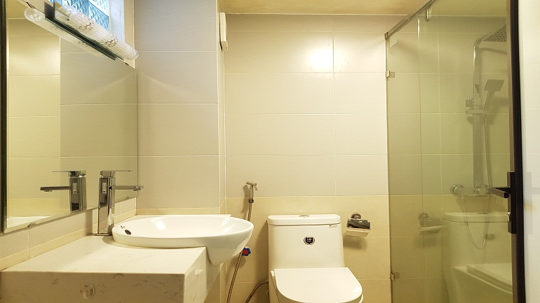 Cho thuê căn hộ dịch vụ tại làng Yên Phụ, Tây Hồ, 80m2, 2PN, đầy đủ nội thất mới hiện đại 10