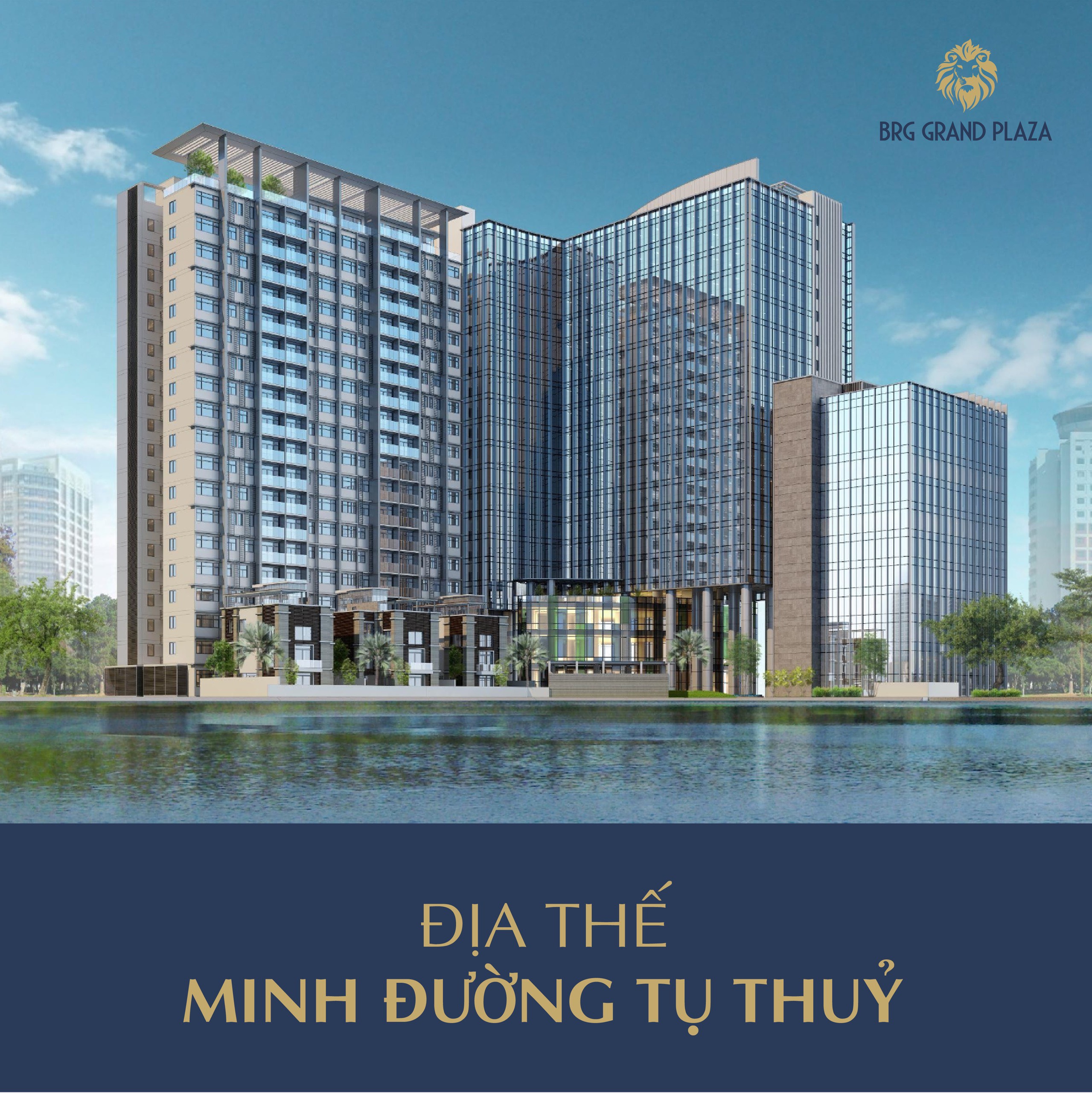 Bán chung cư trung tâm Ba Đình BRG Grand Plaza 16 Láng Hạ, view Hồ Thành Công từ 90tr/m2, vay LS 0% 7