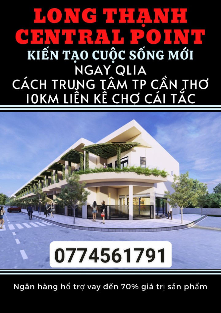 Long Thạnh Central Point sắp mở bán 60 lô nhà mặt tiền và nhiều tiện ích vượt trội hãy nhanh tay lựa chọn vị trí đẹp, và hưởng được nhiều ưu đãi 2