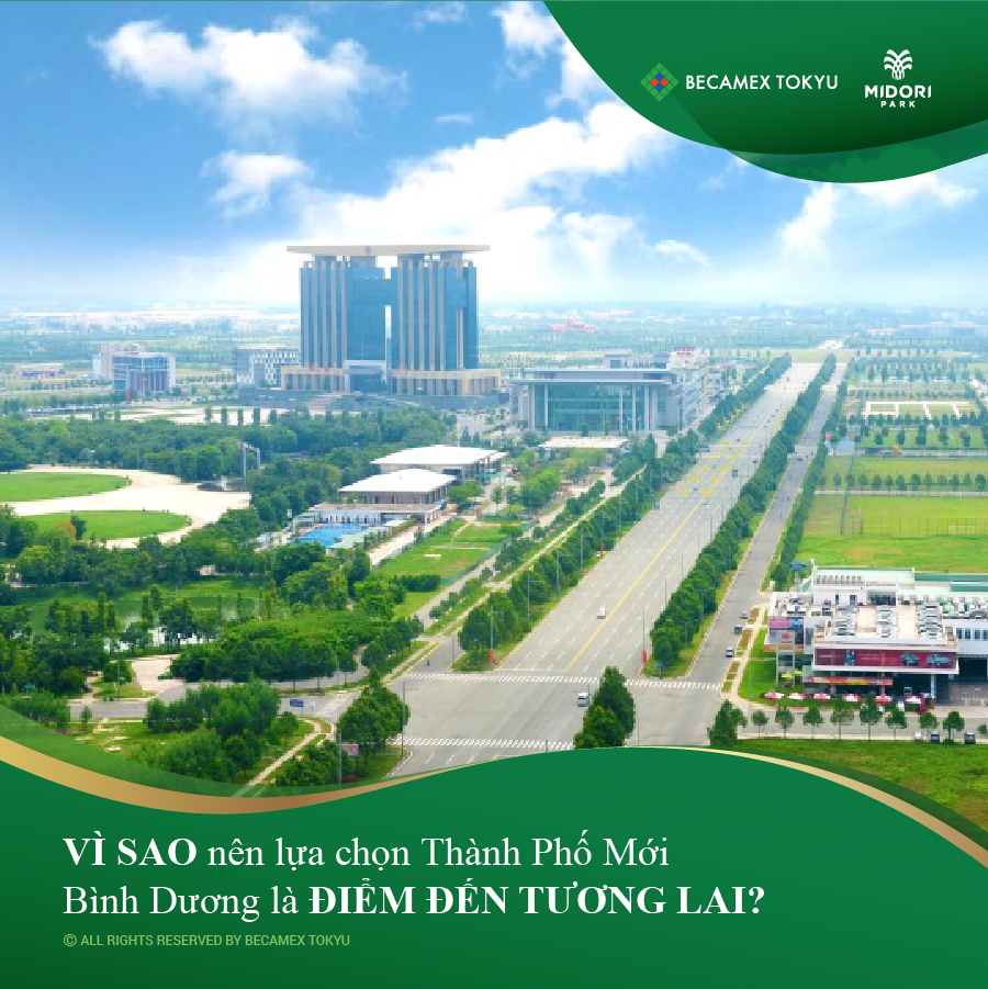 Midori Park Nhà Phố Mặt Tiền Trung Tâm Thành Phố Mới Bình Dương 3