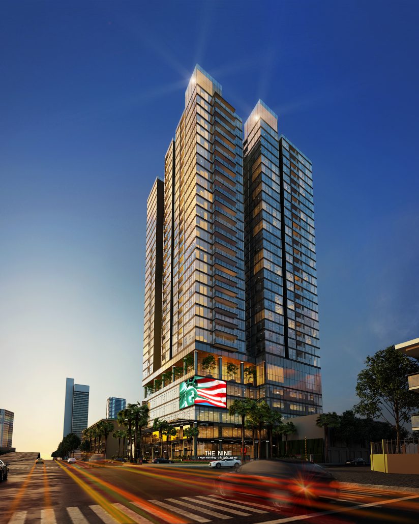 The Nine Tower Cầu Giấy - vị trí cửa ngõ thủ đô cho thuê mặt bằng từ 300k/m2 7