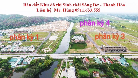 Bán đất biệt thự khu sinh thái sông đơ HUD4 - Tiềm năng bậc nhất tp Sầm Sơn 2