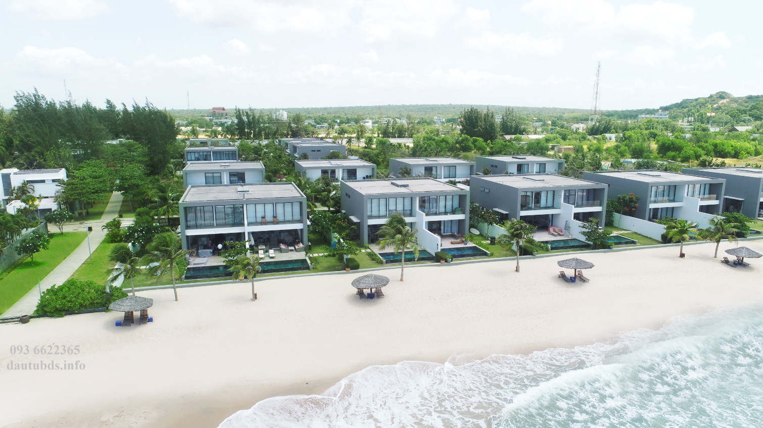 bán biệt thự biển Sanctuary Hồ Tràm chỉ 15 tỷ/ villa 4PN, chuẩn bị bàn giao nhà