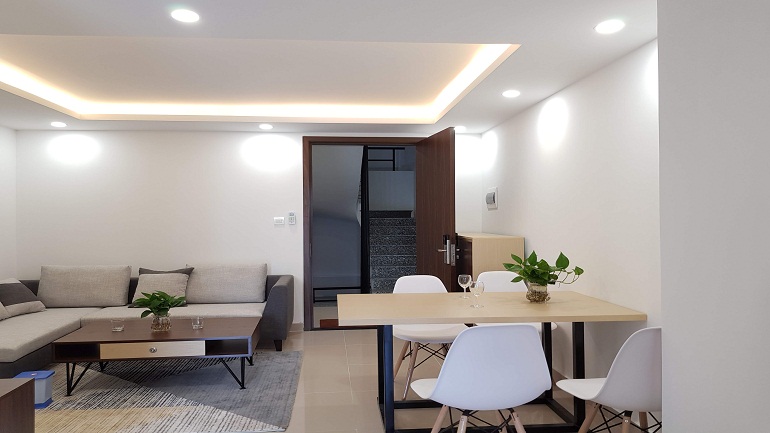 Cho thuê Căn hộ chung cư đường Lạc Chính, Phường Trúc Bạch, Diện tích 60m², Giá 12.7 Triệu/tháng - LH: 0919028911 2