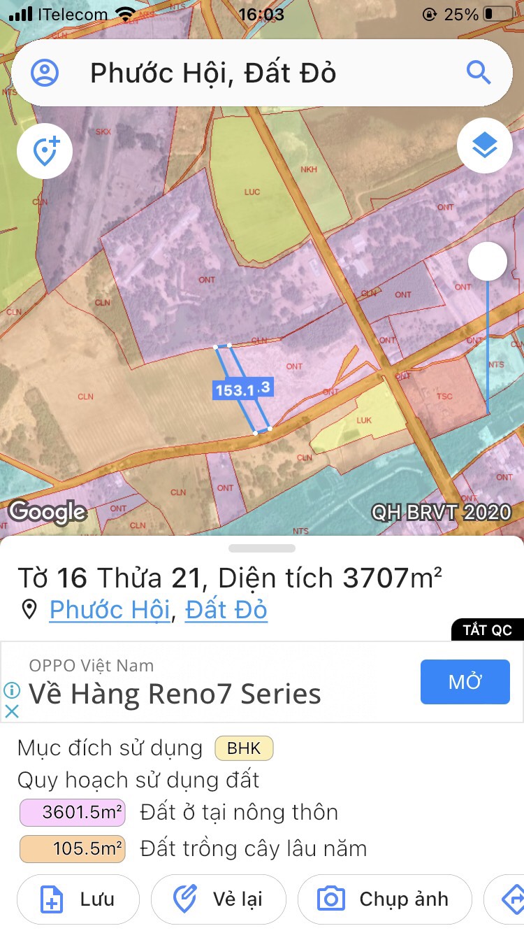 Cần bán Đất đường 44A, Xã Lộc An, Diện tích 200m², Giá 900 Triệu - LH: 0775686616 4