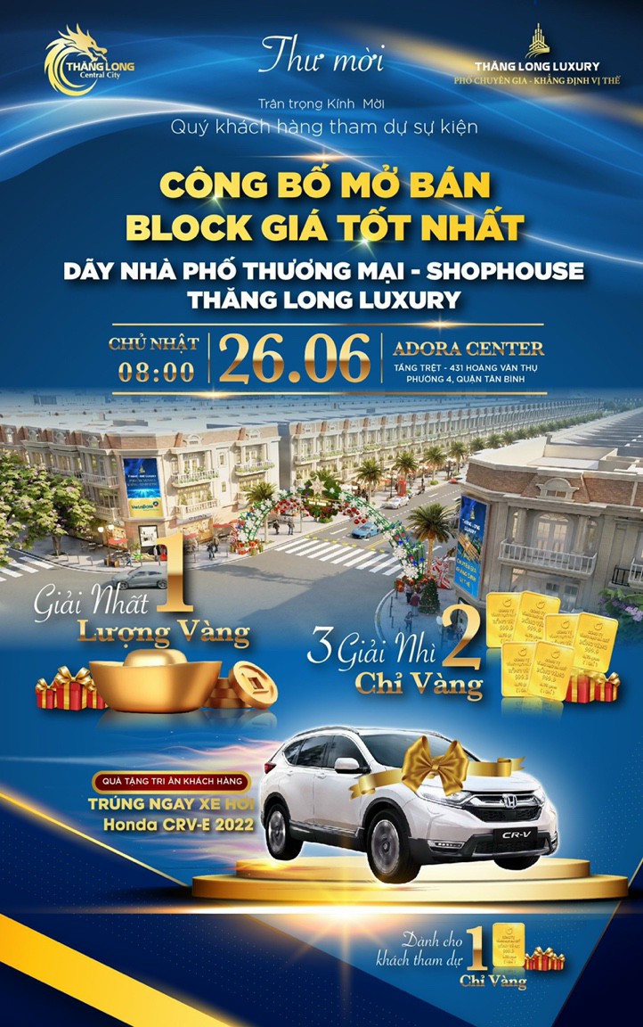 Nhà phố thương mại - KCN Bàu Bàng- Dự án Thăng Long luxury-TT 40% đến khi nhận sổ (15t) 6