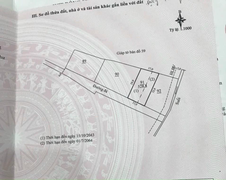 Cần bán Đất đường Quốc Lộ 55, Xã Lộc An, Diện tích 544m², Giá Thương lượng - LH: 0796142581 4