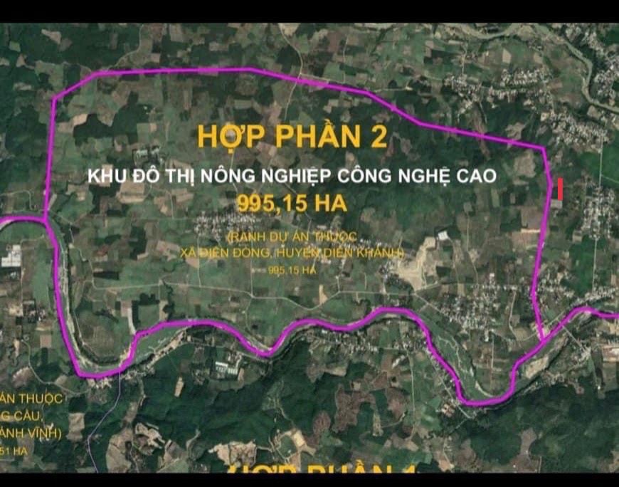 Cần bán Đất đường Tỉnh lộ 8, Xã Diên Điền, Diện tích 2600m², Giá 1.2 Triệu/m²