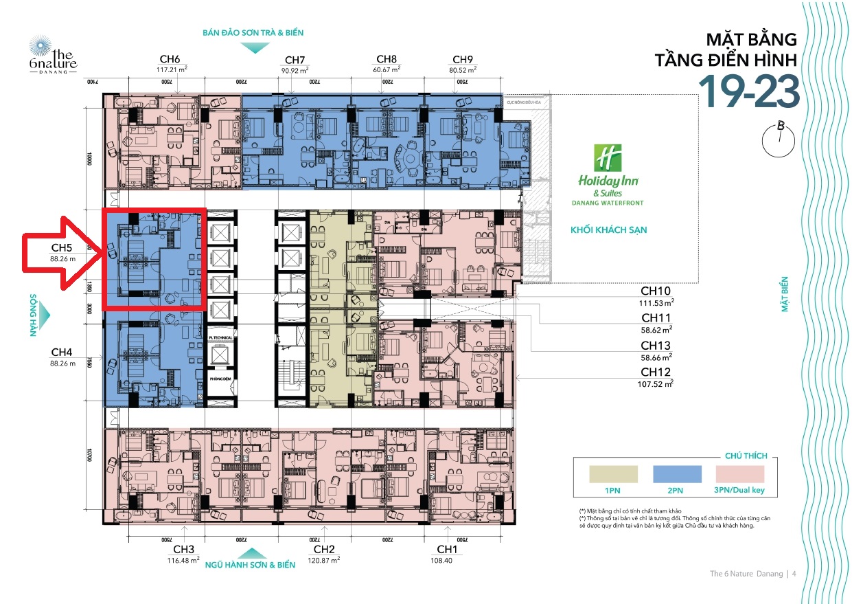 Bán nhanh căn hộ 2PN 88m2 City view + sông Hàn tầng cao - Sở hữu lâu dài - Bàn giao nhà tháng 9/2022 7