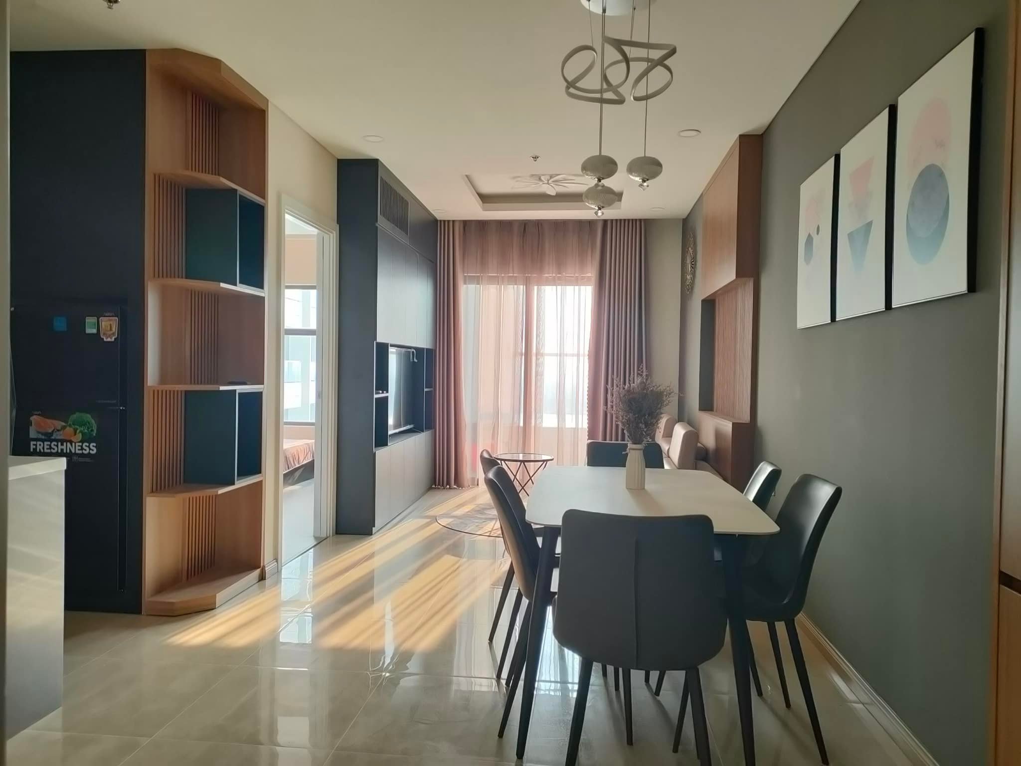 Cho thuê Căn hộ chung cư dự án The Monarchy, Diện tích 80m², Giá 100000 Triệu/tháng 2