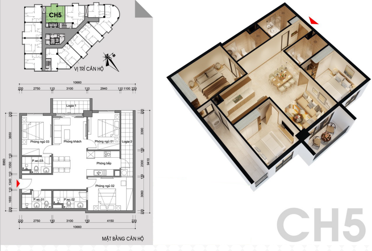 CC cần tiền sang nhượng gấp căn hộ tầng 7 chung cư Ngọc Hà KĐT Nam Phúc Yên, Vĩnh Phúc. 2