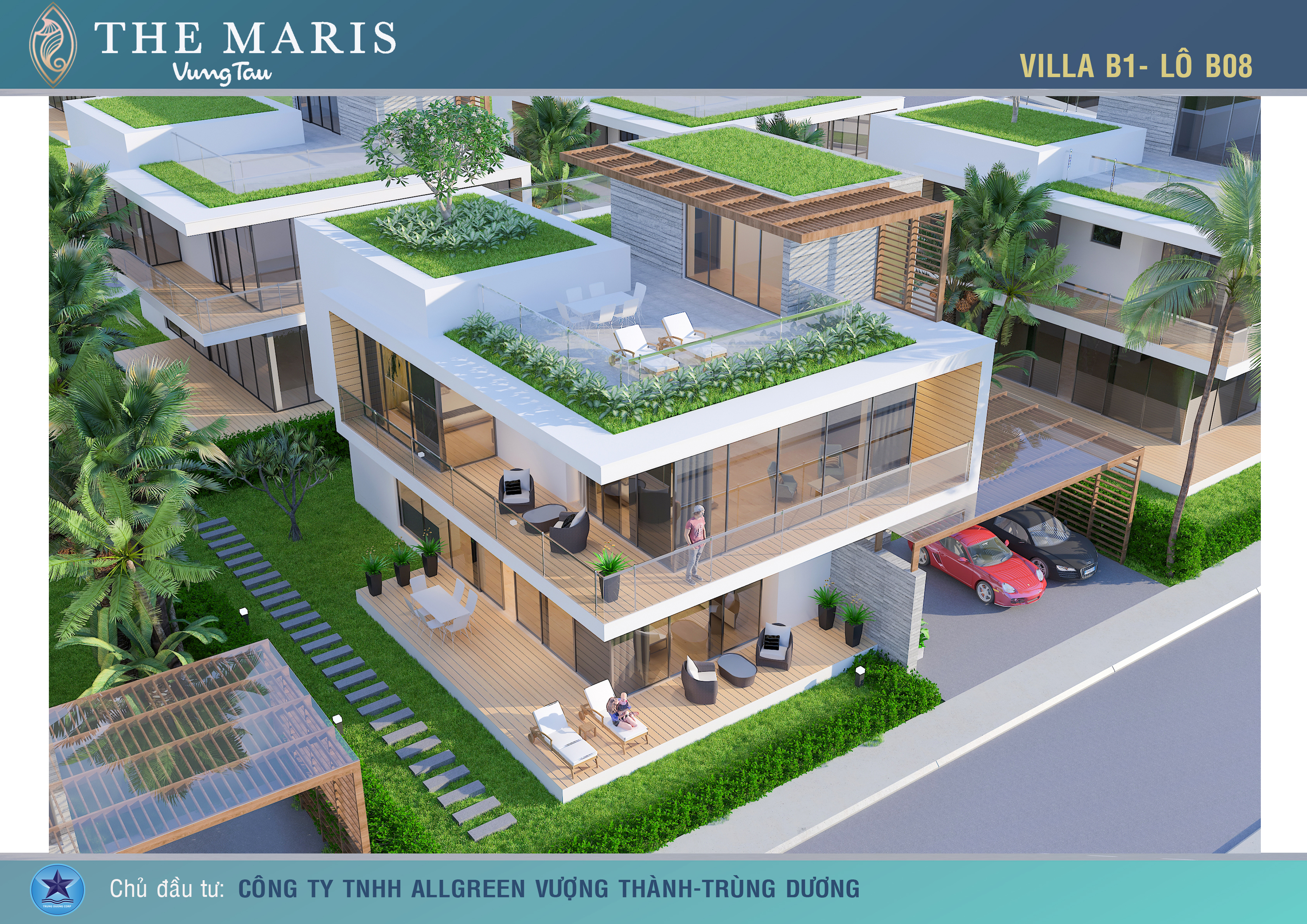 Cần bán Biệt thự dự án The Maris Vũng Tàu, Diện tích 495m², Giá 48.846 Tỷ 9