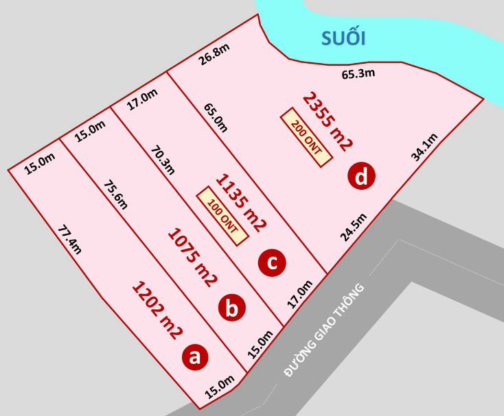 KÈO THƠM, Đất vườn phủ hồng có sẵn thổ cư, Chỉ 1,4tr.m2, 0932729823 4