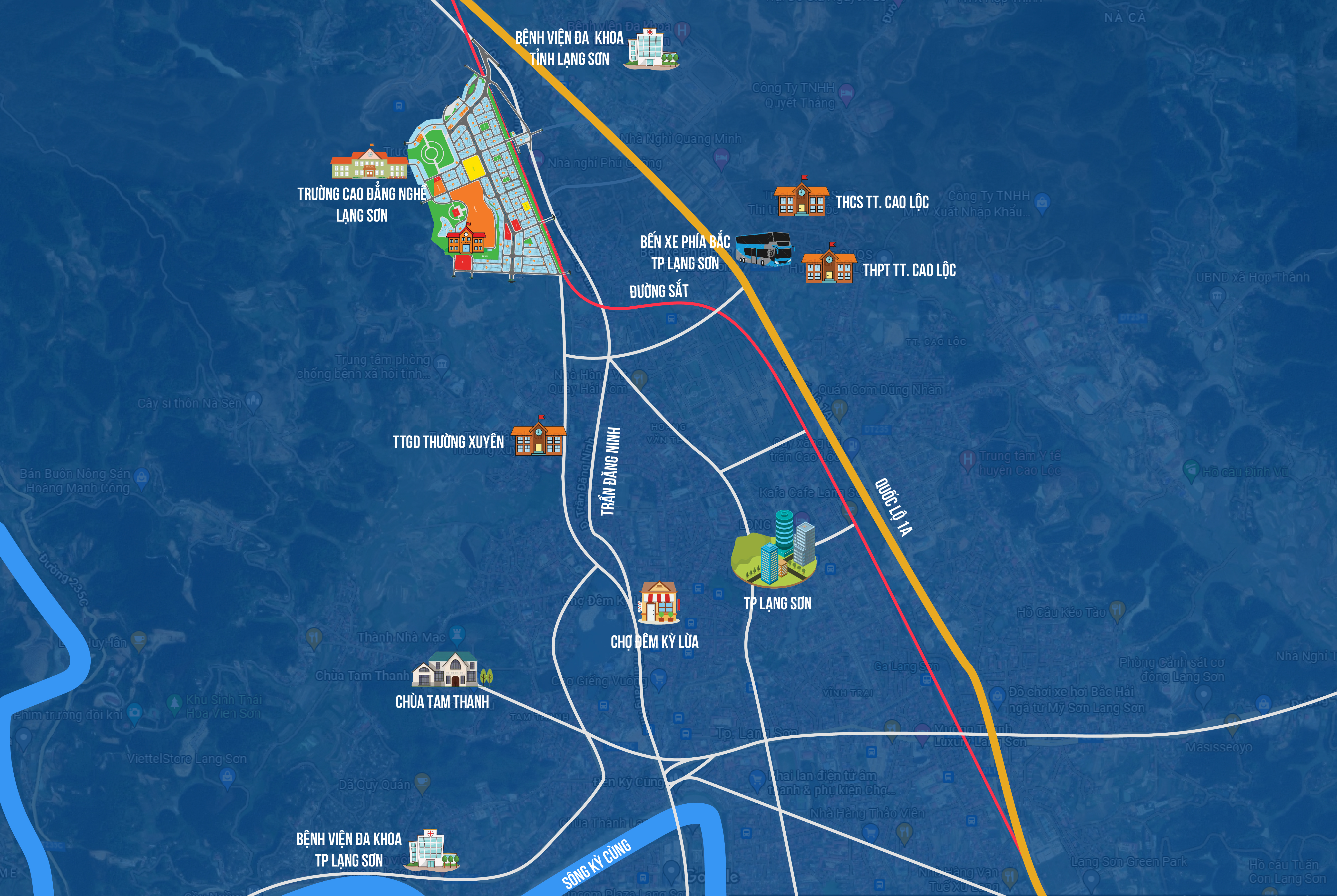 Cần bán Đất nền dự án Xã Hoàng Đồng, Lạng Sơn, Diện tích 100m², Giá 2 Tỷ - LH: 0583939168