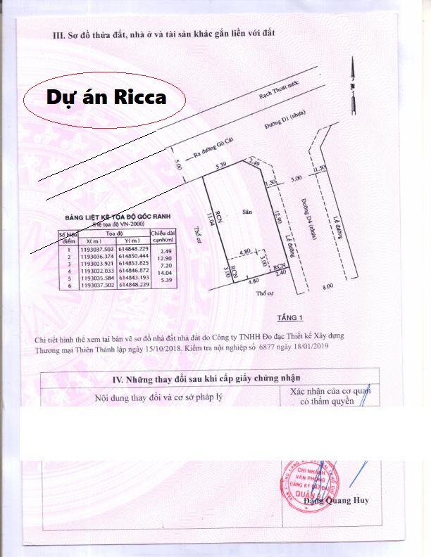 Cần bán Đất đường Gò Cát, Phường Phú Hữu, Diện tích 102m², Giá Thương lượng - LH: 0902417534 2