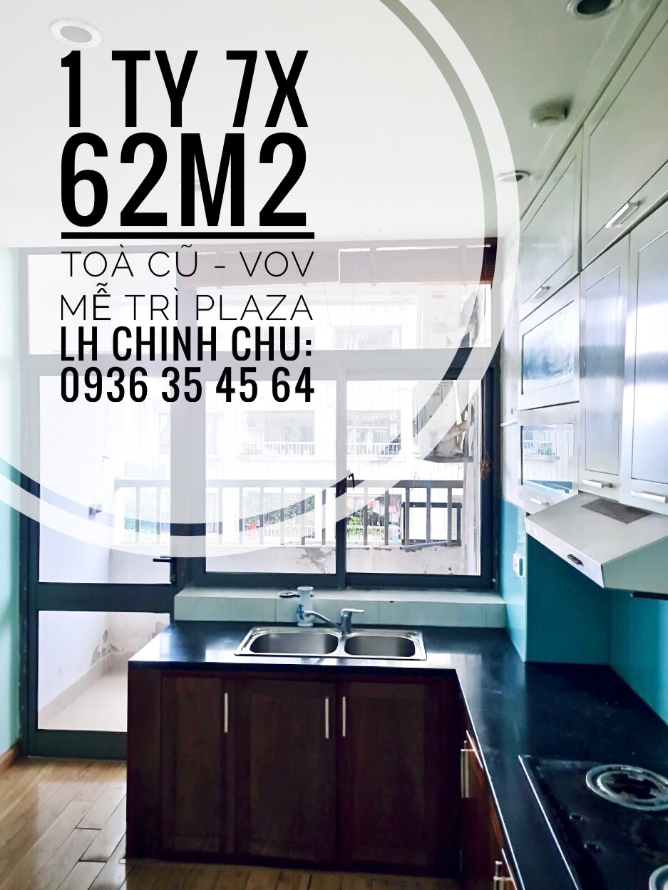 BÁN GẤP CĂN HỘ VOV MỄ TRÌ 62m2 BC Đông Nam LH chủ nhà 0936354564 1