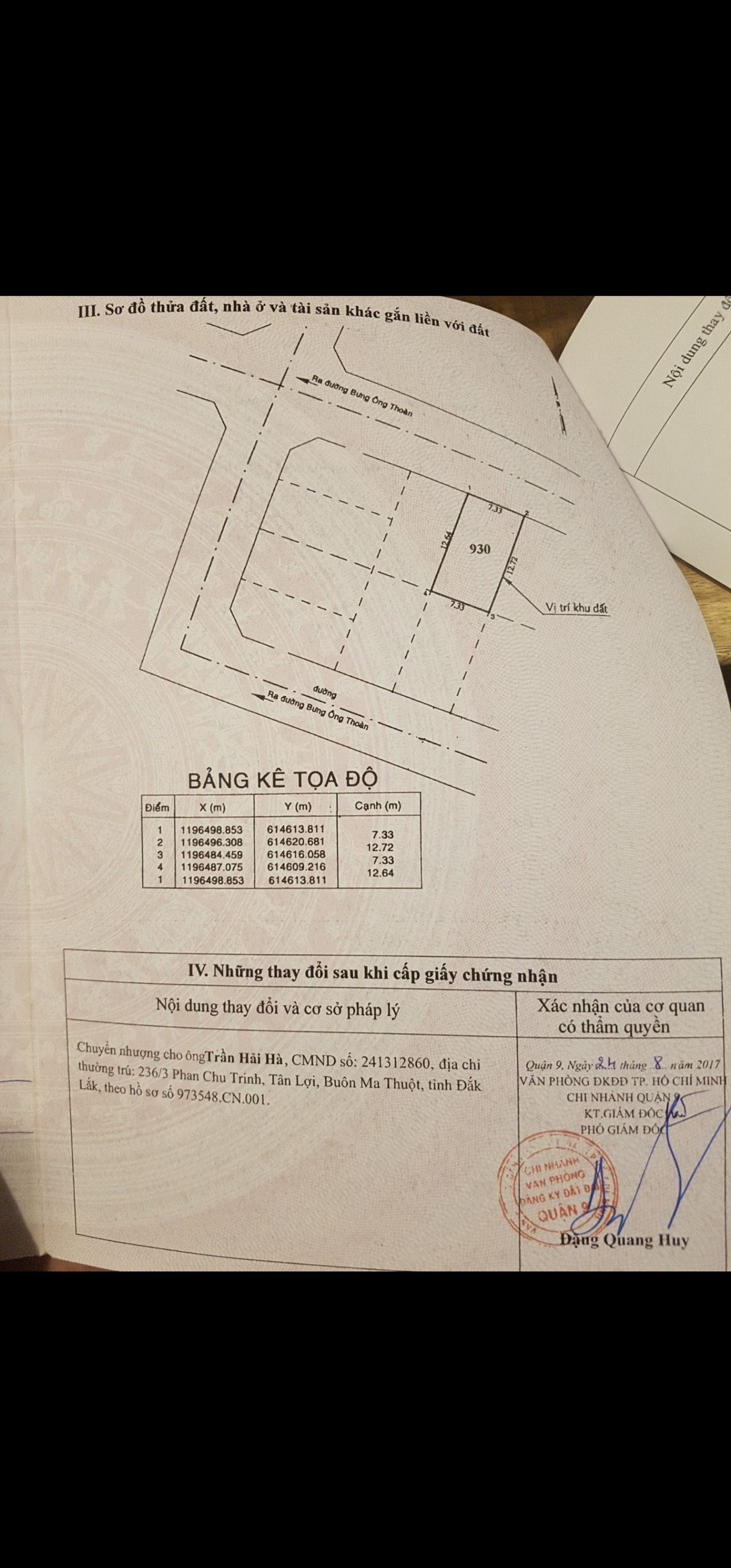 Cần bán Đất đường Bưng Ông Thoàn, Phường Phú Hữu, Diện tích 93m², Giá Thương lượng - LH: 0902417534