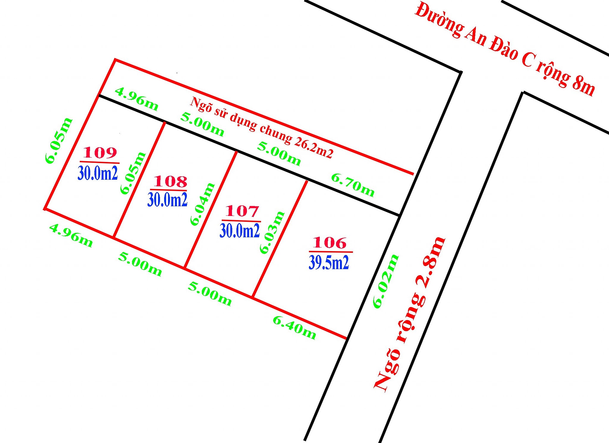 Cần bán Đất đường An Đào C, Thị trấn Trâu Quỳ, Diện tích 30m², Giá 52 Triệu/m²