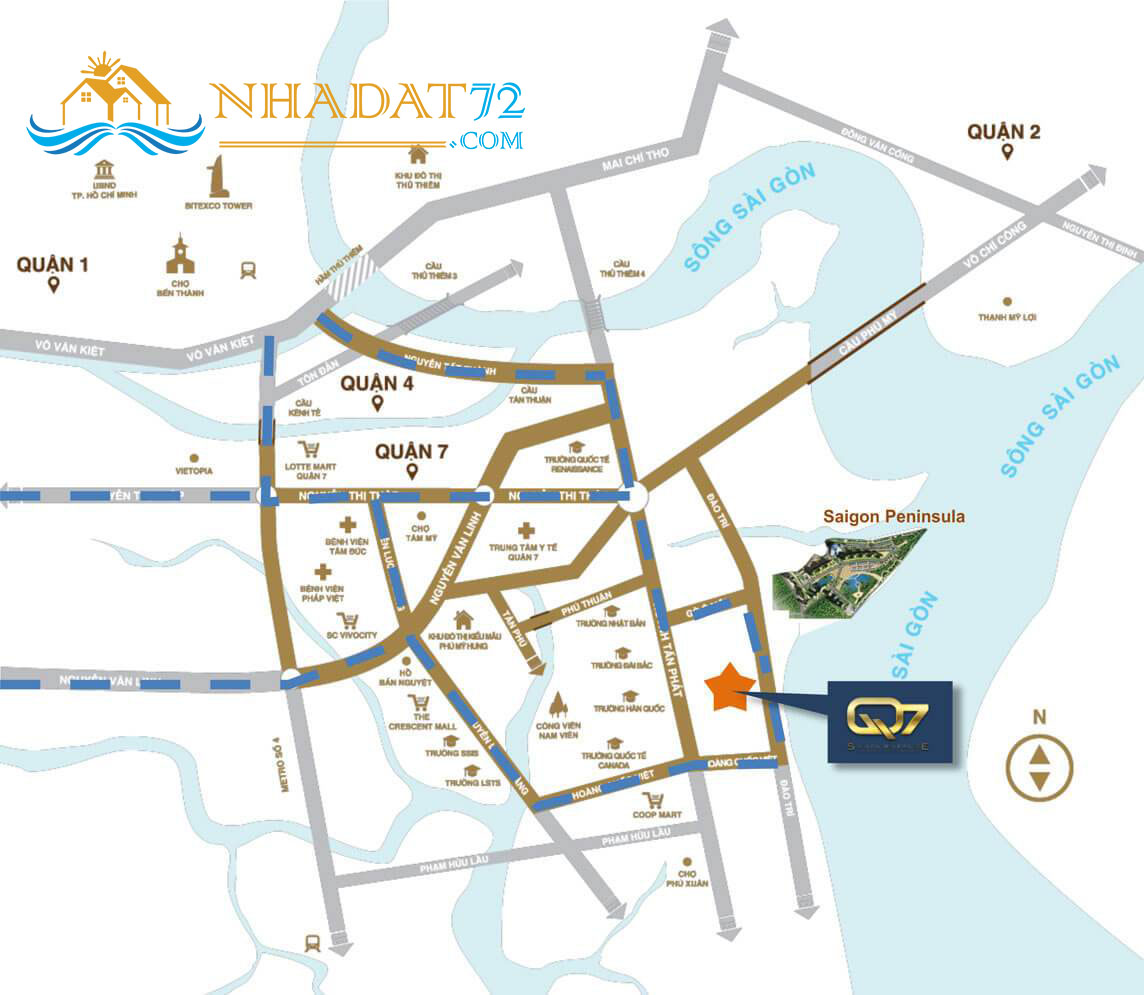 Cần bán Căn hộ chung cư dự án Q7 Saigon Riverside, Diện tích 67m², Giá 2.7 Tỷ 8