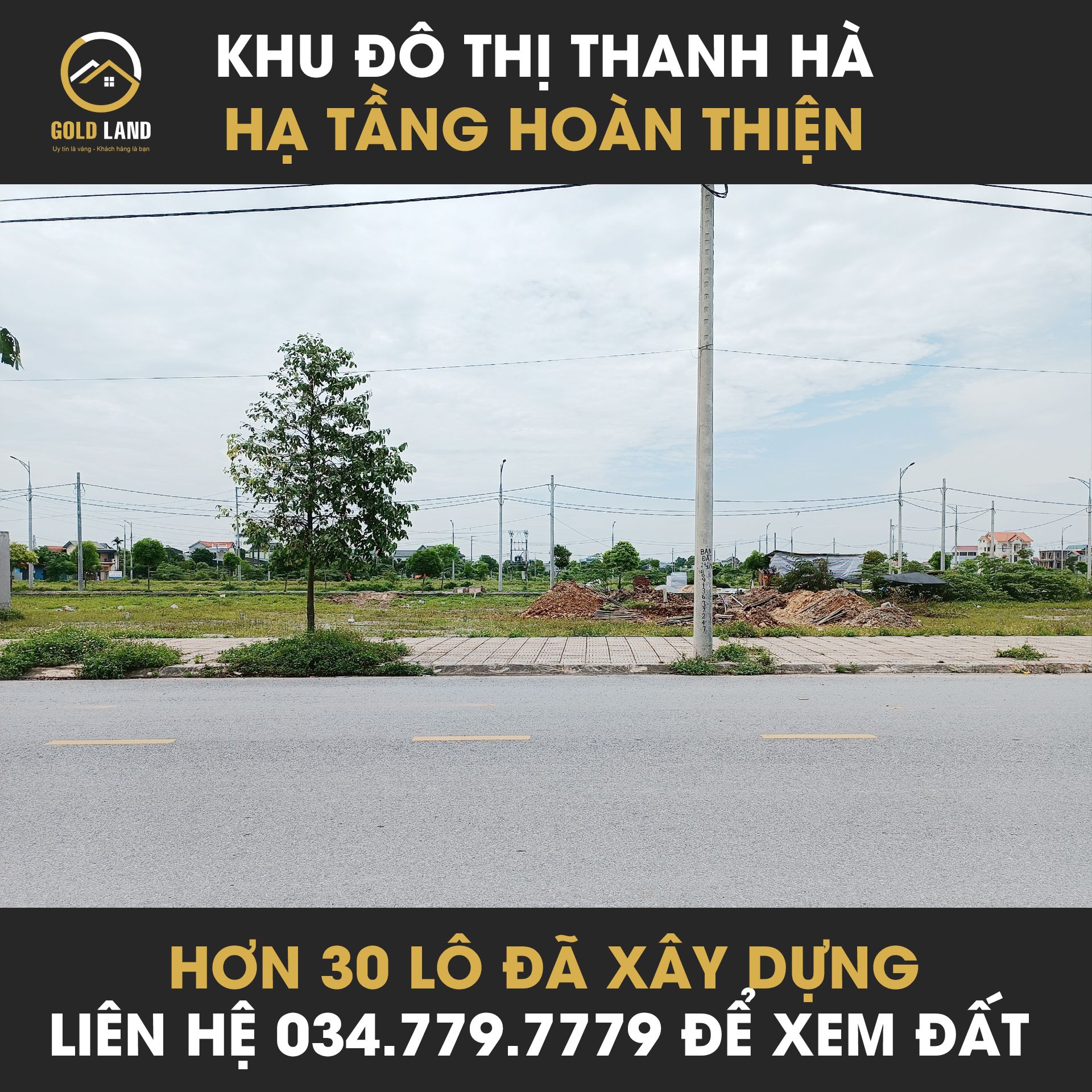 BÁN LÔ ĐẤT TRỤC CHÍNH KINH DOANH KHU ĐÔ THỊ THANH HÀ, GẦN KHU CÔNG NGHIỆP 293HA 2