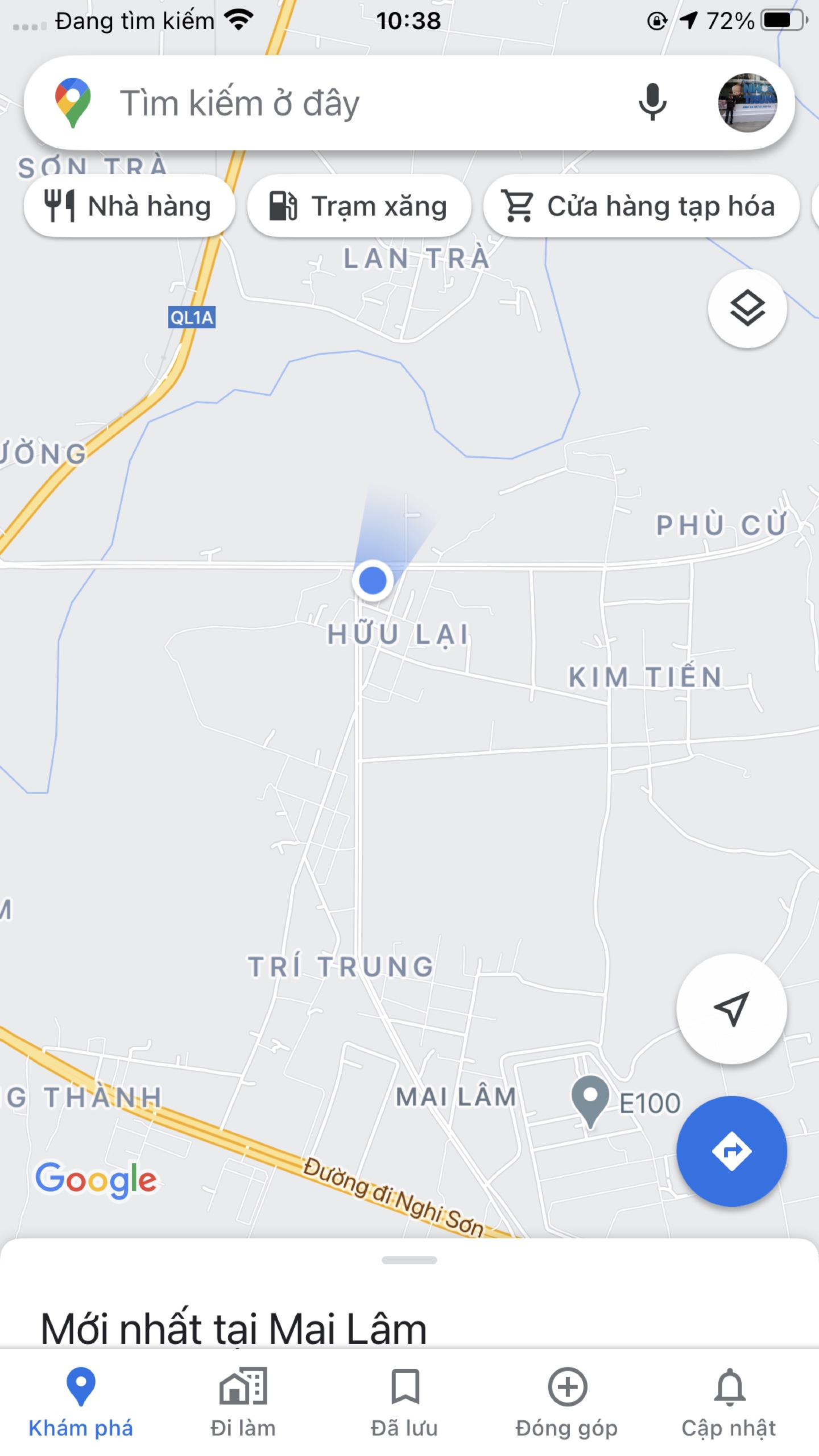 Cho thuê Đất đường Quốc lộ 1A, Phường Hải Hòa, Diện tích 1500m², Giá Thương lượng 4