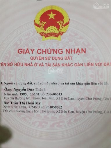 Chính chủ bán 1460m2 đất xã Thăng Hưng, Huyện Chư Proong, Gia Lai 3