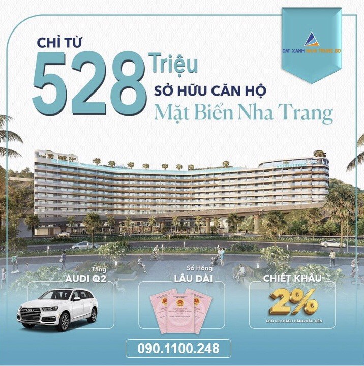 ​Chỉ 528Triệu sở hữu căn hộ hạng sang AnCruising Nha Trang mặt tiền đường Trần Phú – Sở hữu lâu dài 1