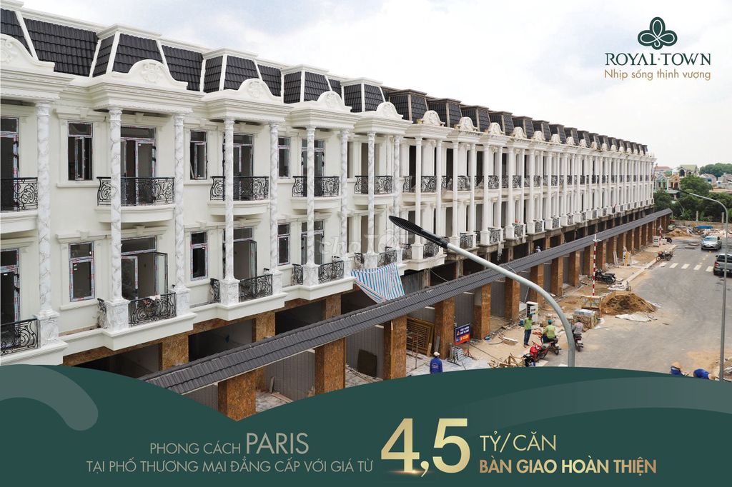 Đăng Cấp Nhà Phố Dự Án Royal Town Tại TP Dĩ An 1