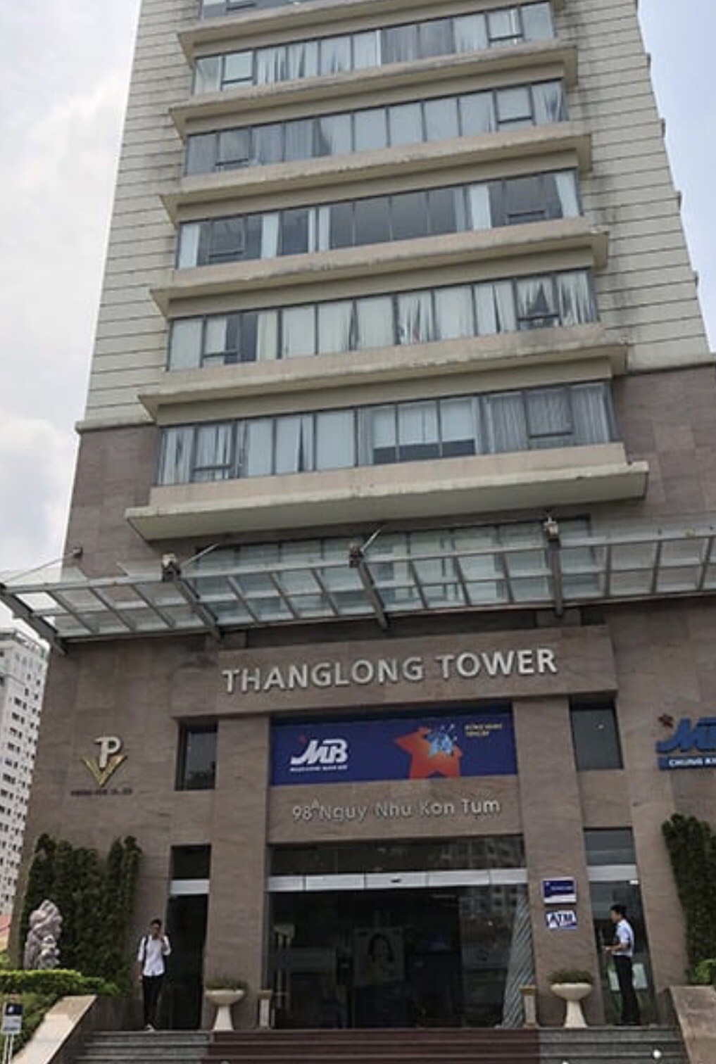 Cho thuê văn phòng tòa Thăng Long Tower 98A Ngụy Như Kon Tum 2