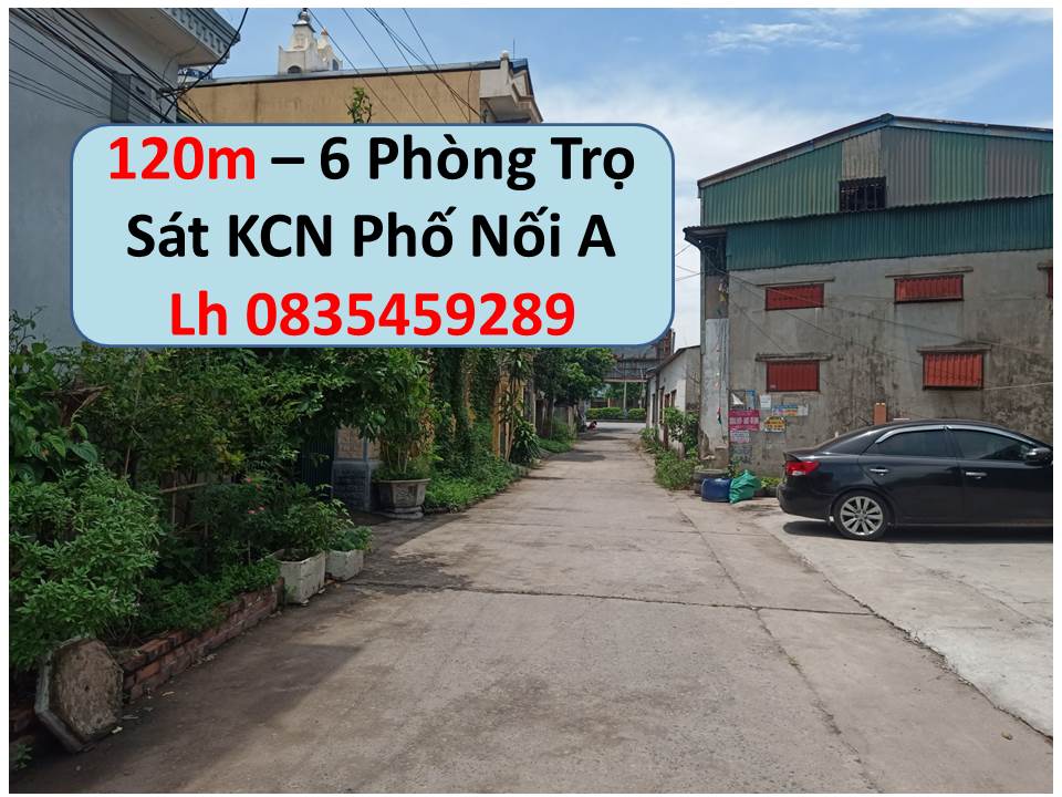 Bán dãy trọ 6 phòng, 120m, đường xe tải vào nhà, cách đường 5 chỉ 80m: lh 0835459289 3