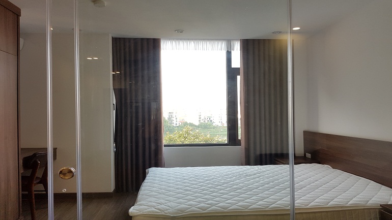 Cho thuê căn hộ dịch vụ tại Tô Ngọc Vân, Tây Hồ, 50m2, 1PN, view đẹp, đầy đủ nội thất hiện đại 6