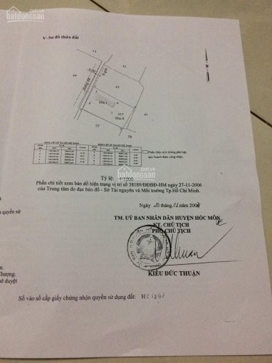 Chính Chủ Cần Bán Lô đất Một Sẹc đường Phan Văn Hớn, ấp 5 Xã Xuân Thới Thượng, 539 M2