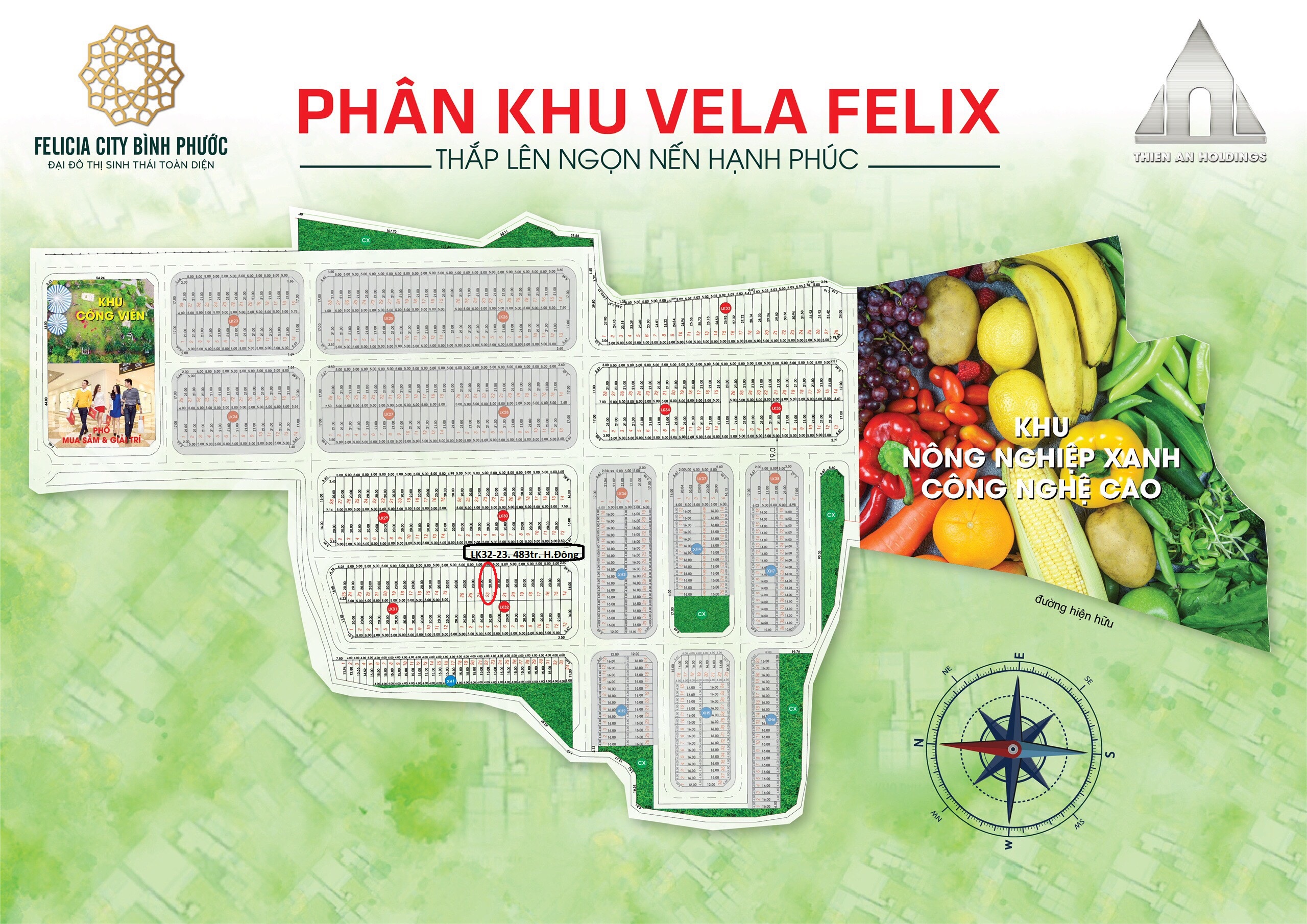 Mở bán dự án Felicia City Bình Phước, chiết khấu hấp dẫn dành cho khách hàng 3