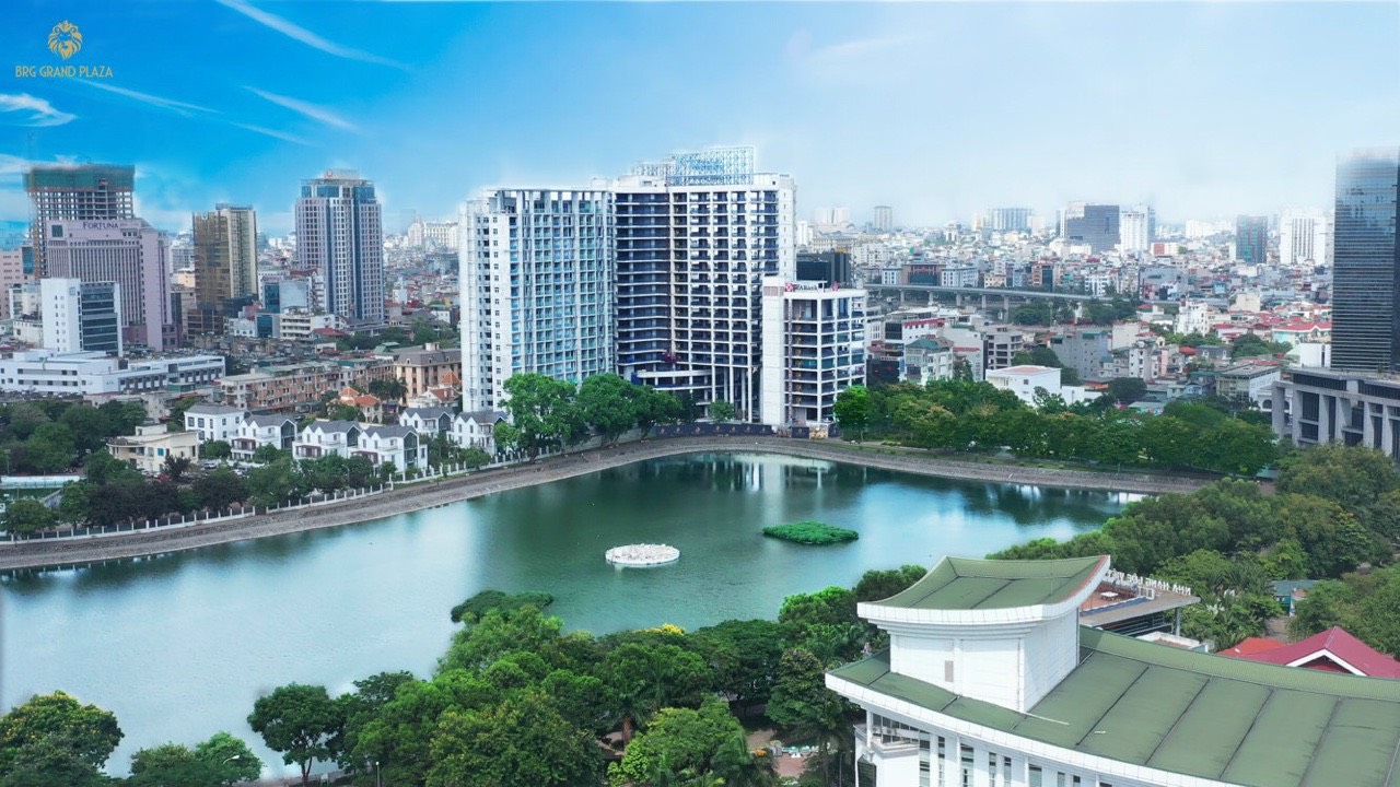 Sở hữu căn hộ view trọn Hồ Thành Công căn hộ 2PN DT 10071m2 ở BRG Grand Plaza Láng Hạ thiết kế đẹp 4