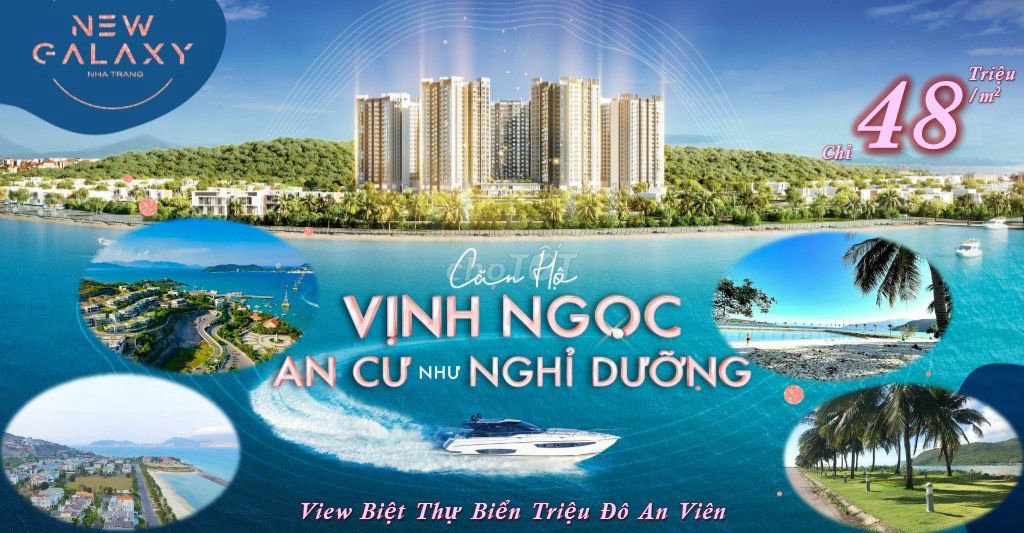 Bán căn hộ New Galayx Nha Trang ngay Vinper Land 1