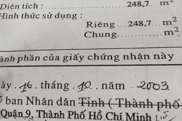 Bán Nhà Trọ Đỗ Xuân Hợp 248m2 chỉ hơn 7 Tỷ 12 Phòng 2