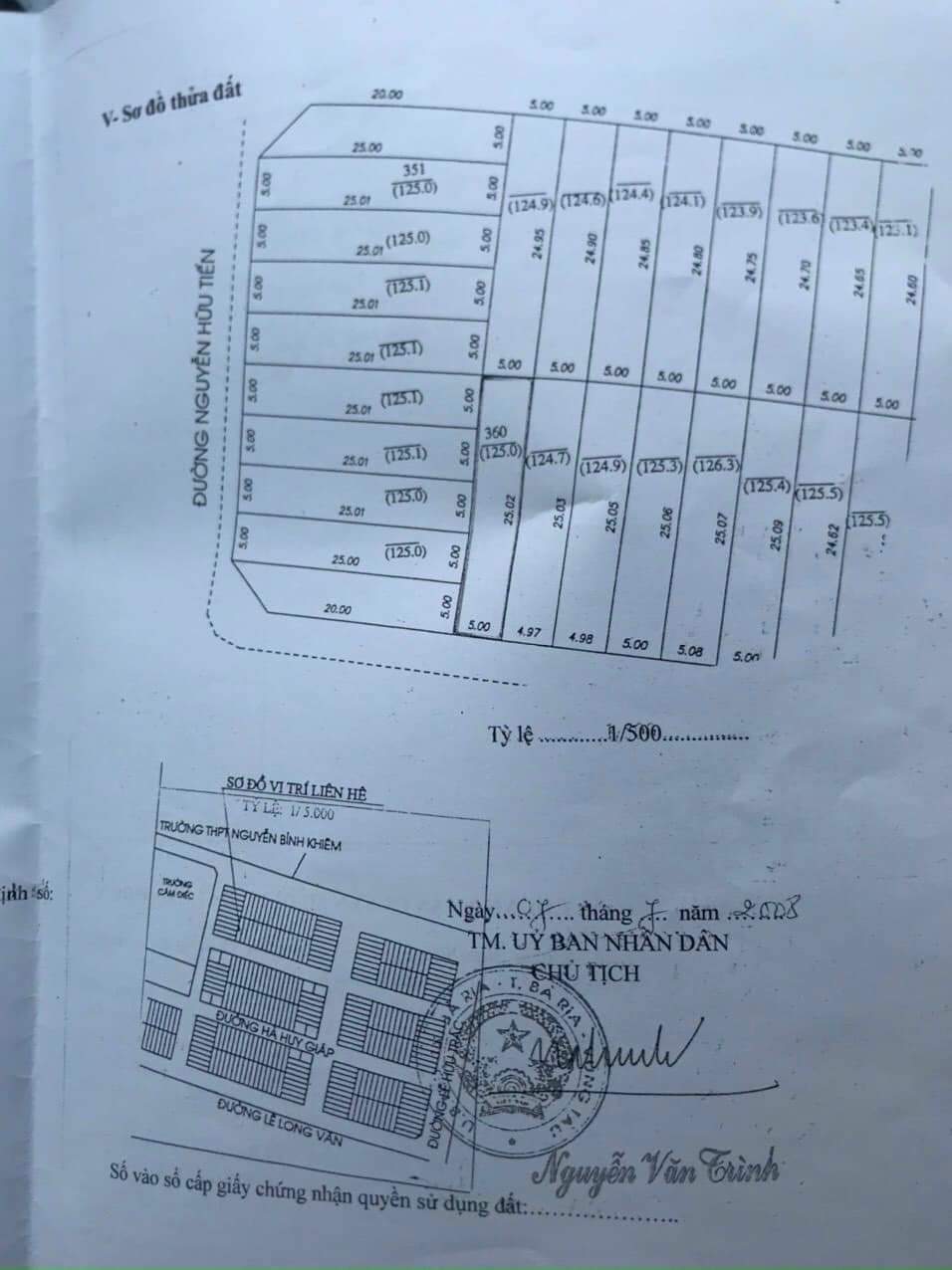 bán nhà cấp 4 mặt tiền đường thích thiện chiếu p. long tâm bà rịa 3