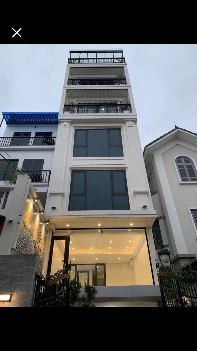 Cho thuê nhà phố Lê Văn Lương 80m2 x 8 tầng mặt tiền 6m có hầm, nhà mới toanh mới hoàn thiện đầy đủ thang máy, điều hoà