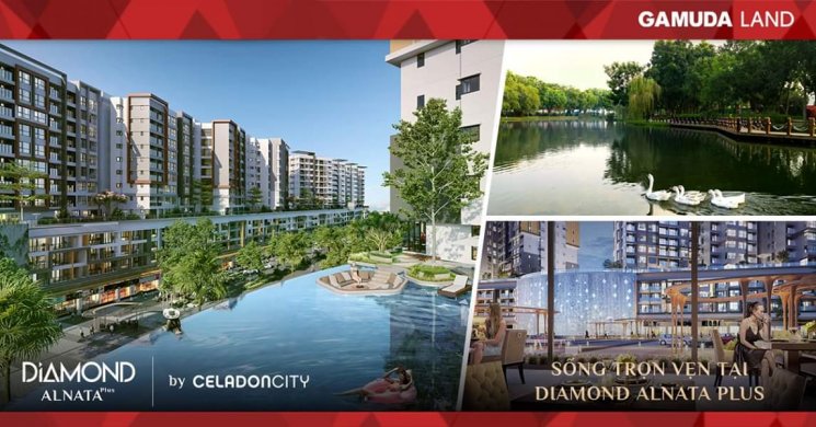 bán gấp 2PN Alnata Plus - celadon city - 5 tỷ 080 - Voucher 800tr - Tặng bãi xe định danh + nội thất hoàn thiện cao cấp - 40% thanh toán chờ nhận nhà 2