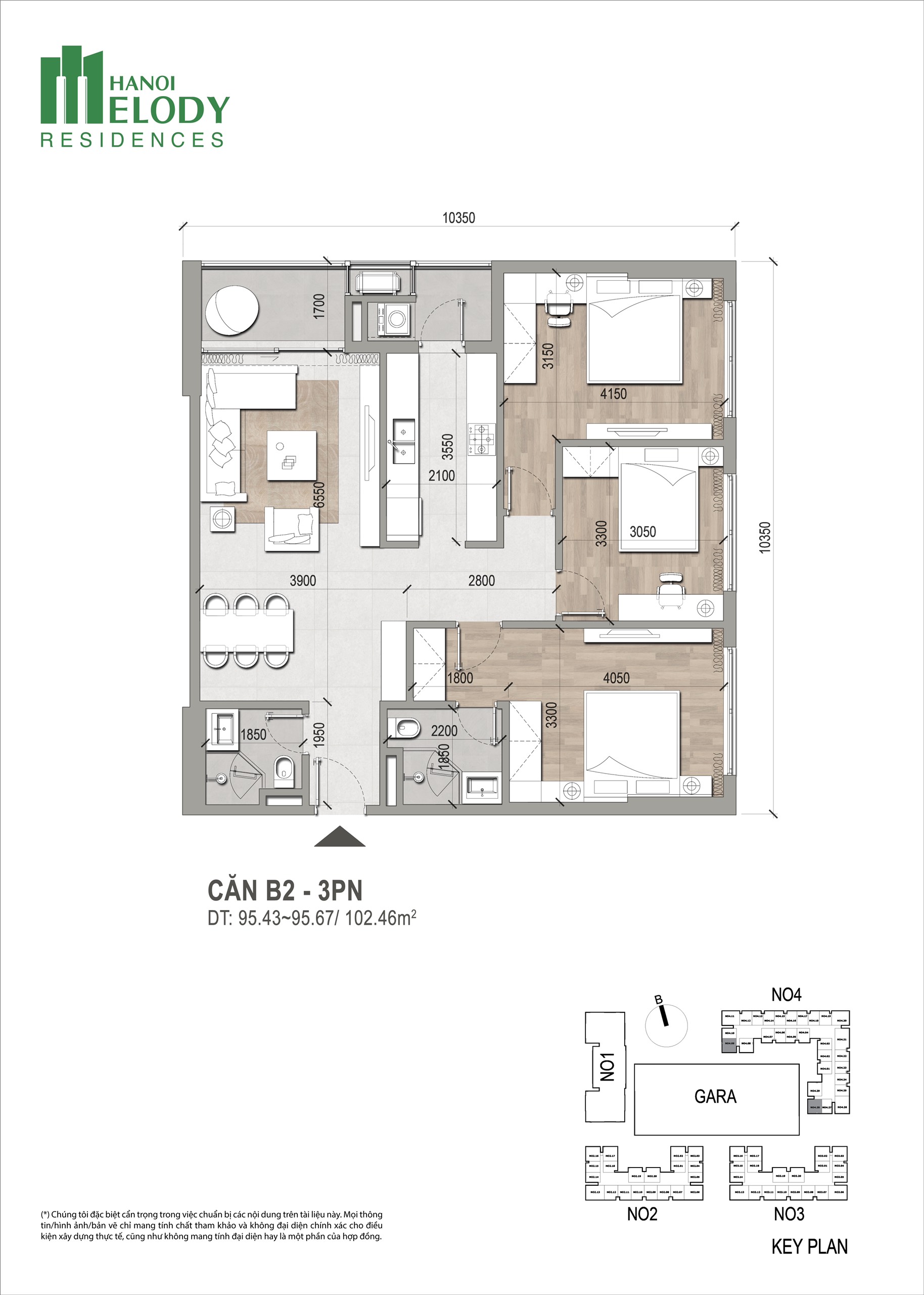 Cần bán căn Chung cư Melody Residence Linh Đàm  Hoàng Mai Hà Nội Nôi 4