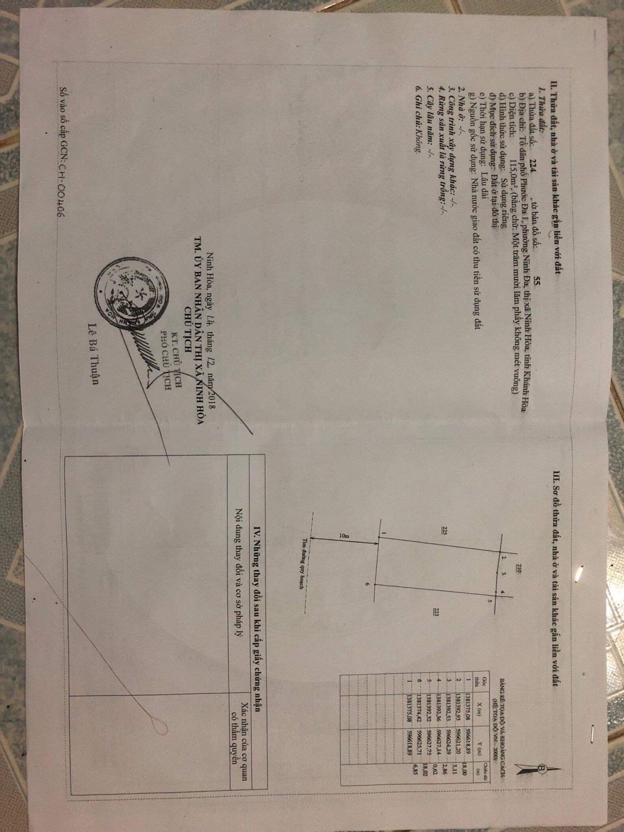 Cần bán Đất đường Quốc lộ 1A, Phường Ninh Đa, Diện tích 115m², Giá 1.2 Tỷ 3