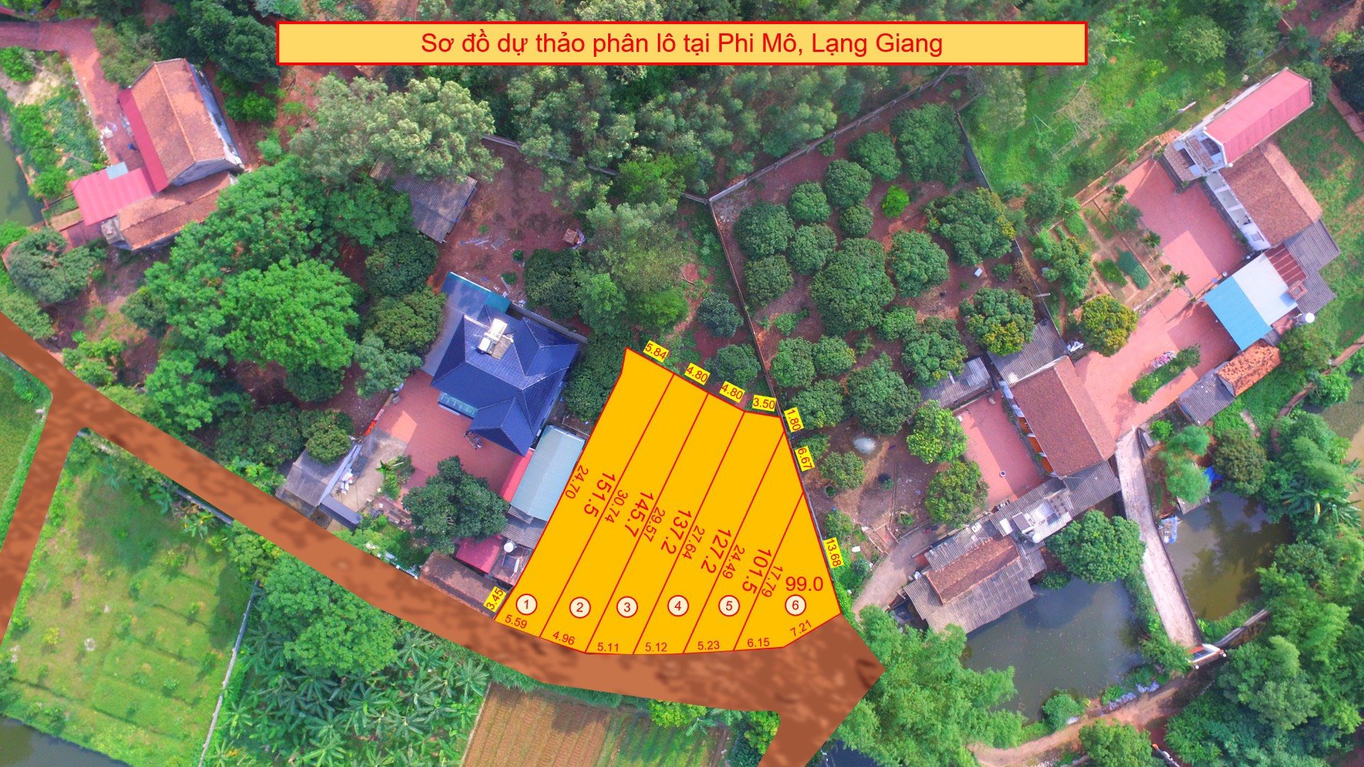 Chính chủ bán gấp lô đất tại Tổ dân phố Phi Mô – Thị trấn Vôi – Lạng Giang - Bắc Giang 3