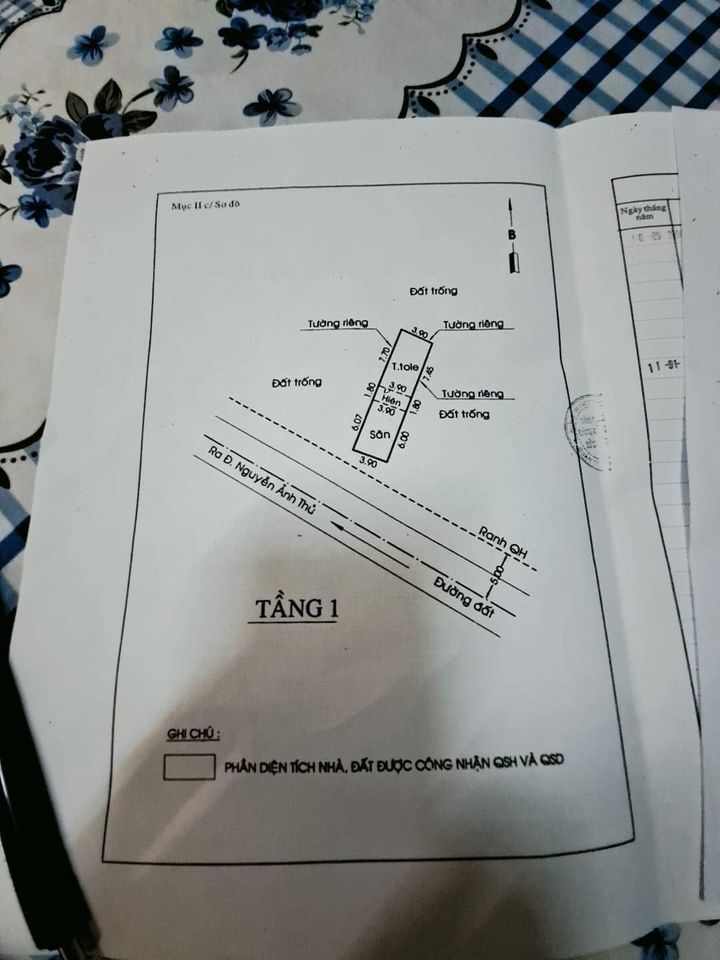 Nhà Lâm Thị Hố ( TCH 05) -Quận 12-HCM hẻm 8m thông, 4x16.1 nhà 1 trệt 1 lầu chỉ 2.8 tỷ 2